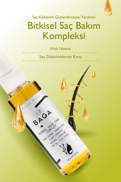 Baga Bitkisel Saç Bakım Kompleksi ürün görseli