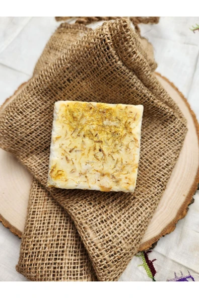 Safran Sabunu El Yapımı %100 Organik Doğal Sabun 125 Gram ürün görseli