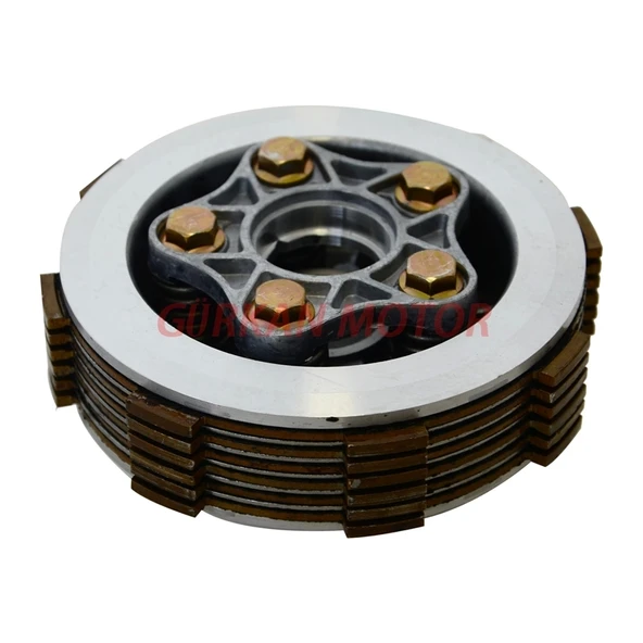 DEBRİYAJ GÖBEĞİ KOMPLE 5 YILDIZ 6 BALATA CG ürün görseli 1