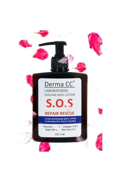 Derma CC LABORATORIES Atocare Body Lotion S.o.s Repair Vücut Losyonu 500m ürün görseli 1