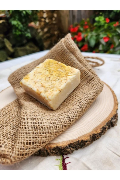 Safran Sabunu El Yapımı %100 Organik Doğal Sabun 125 Gram - Resim 2