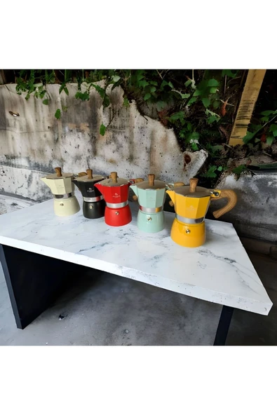 Mokapot Coffee Espresso 150ml 3 Cup -mokapot - Resim 2