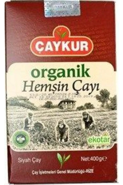 Organik Siyah Hemşin Çayı 400 Gr (karton Kutu) - Resim 2