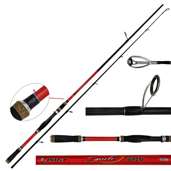 Wily Smile 240 cm Spin Kamış 10 - 50 gr ürün görseli