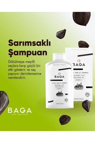 Siyah Sarımsak Özlü Şampuan 400 Ml
