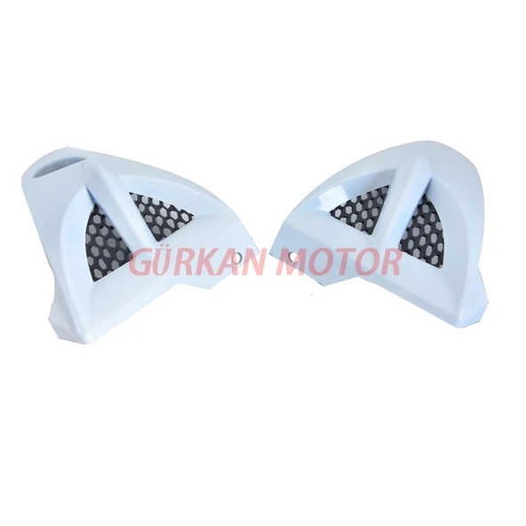 DEPO YAN PANZELET [ BIYIK ] BEYAZ [TAKIM]  YBR ürün görseli 1