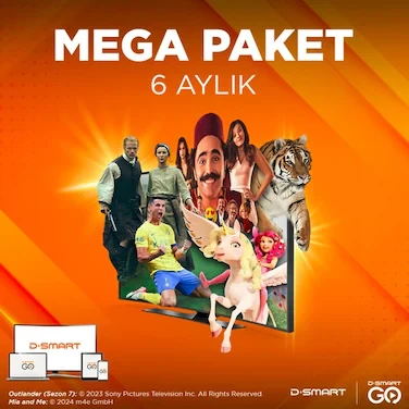 D-SMART GO MEGA PAKET 6 AYLIK