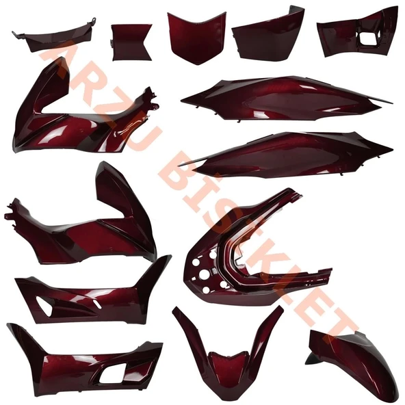 KAPORTA SET [BORDO] PCX [2020-2022] - 1
