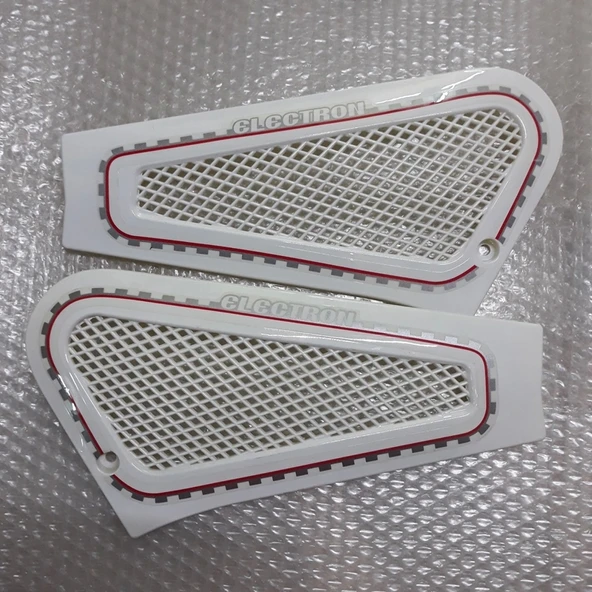 KOBRA AKÜ KAPAĞI (SELE ALTI IZGARA KAPAK) BEYAZ ürün görseli 1