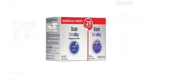Ocean Extramag 30 Saşe + Extramag Threog 60 Tablet ürün görseli