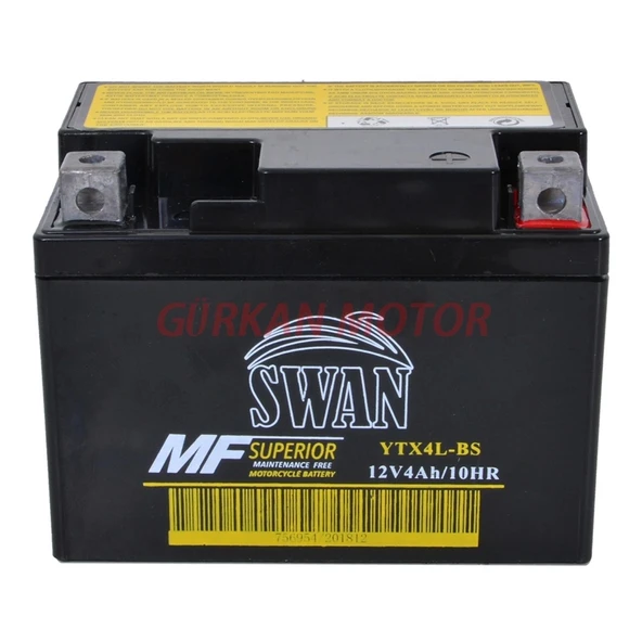 12-4 YTX4L - BS - [BWS 100 - SFC] ürün görseli