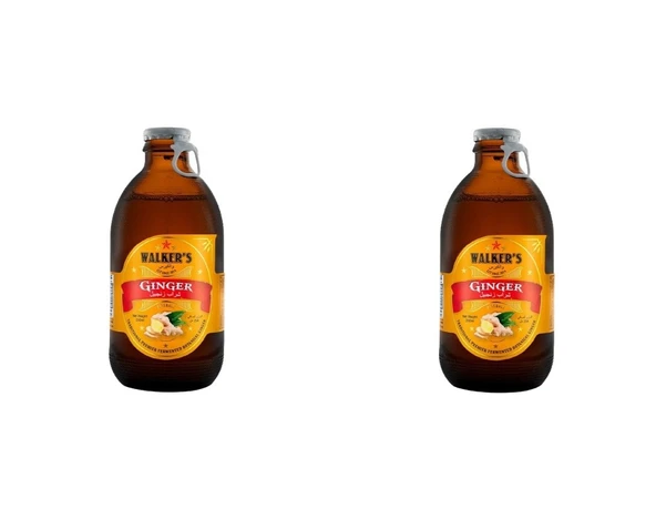 Walker's Zencefilli Gazoz Carbonated Ginger Beverage 250 ml (2 ADET) - 2