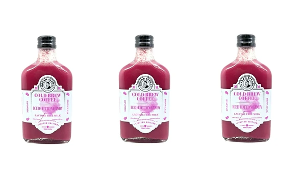 Hasan Efendi Pamuk Şeker Aromalı Soğuk Demleme Kahve - Iced Cotton Candy Cold Brew Coffee (3 Adet)