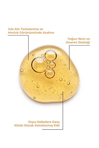 EyeShine Torbalanma Karşıtı Göz Çevresi Serum 30 ml - C Vitamini, Glutatyon ve Hyaluronik Asit İçeren Cilt Serumu - 4