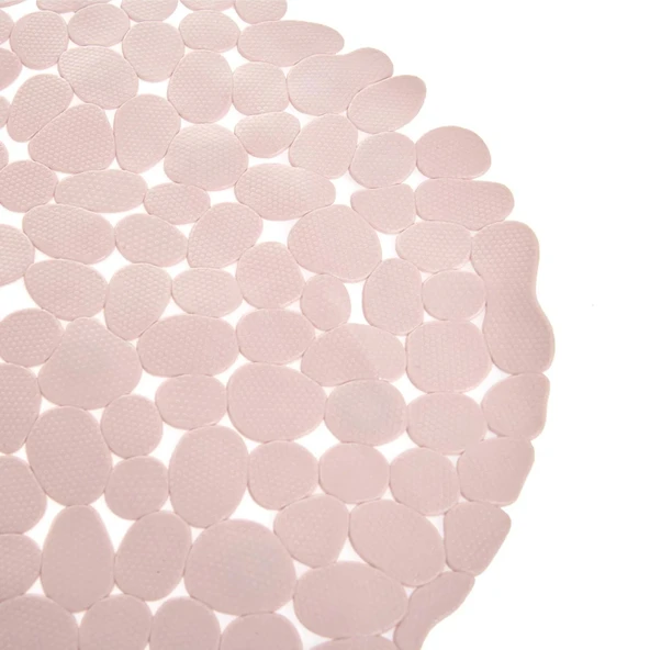 Vantuzlu Kaydırmaz Banyo ve Duş Paspası - Pembe - Resim 3