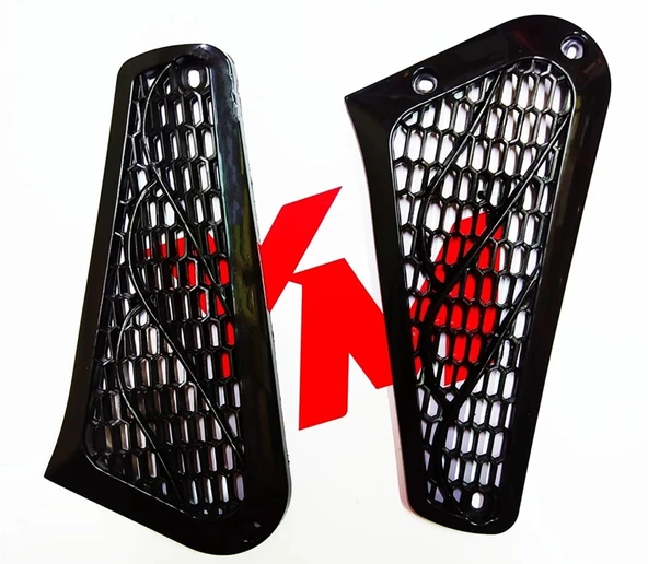 4000 W AKÜ KAPAĞI (SELE ALTI IZGARA KAPAK) SİYAH ürün görseli 1