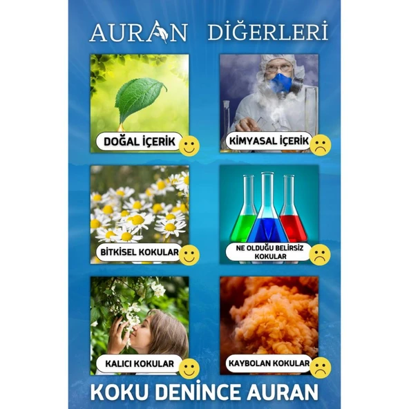 Auran Okyanus Esansiyel Uçucu Koku Yağı Buhurdanlık Yağı Difüzör Esansı Hobi Esans Ortam Oda Kokusu 10ml - 5