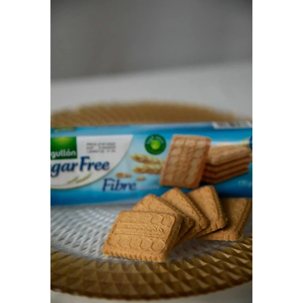 Gullon Lifli Şekersiz Bisküvi 170 gr (2 Adet) - 2