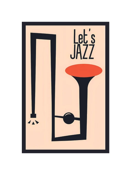 Let’s Jazz  Caz ve Müzik Her Ruh Hali Için Bir Kart Karışık Temalı Tasarım Kartlar  10x15 Cm ürün görseli