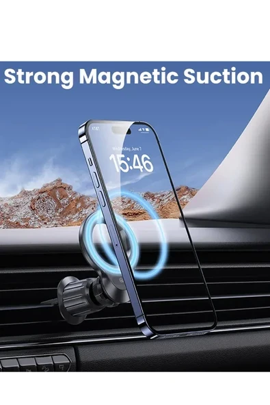 Fulltech Mıknatıslı, 360 Ayarlanabilir Araç İçi Telefon Tutucu FHD12 - Resim 4