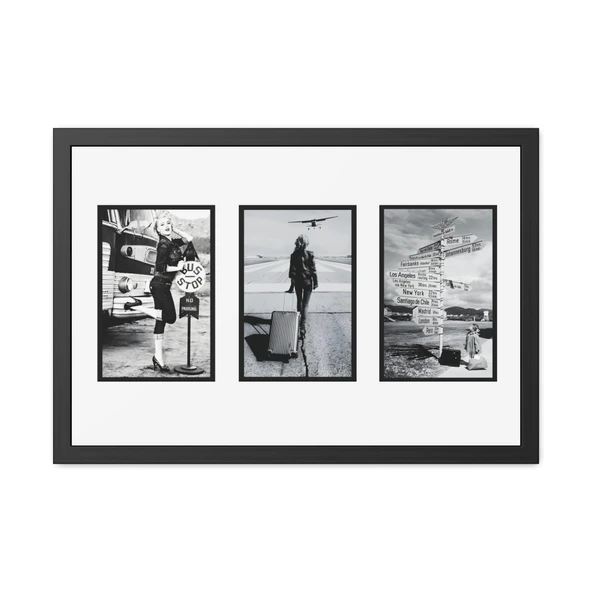 Vintage Siyah Beyaz Fotoğraf  Dekoratif Hediye Not Kartı ve Kartpostal  10x15 cm - 8