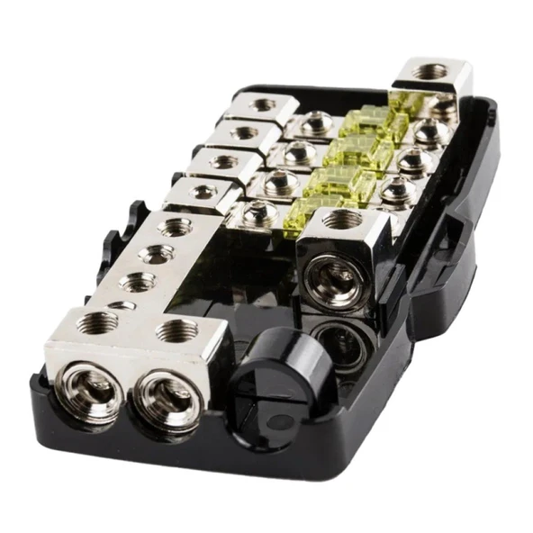 QFH-62 | QLine 4 Çıkışlı Sigortalı Voltaj Dağıtıcı Bloğu - Resim 5