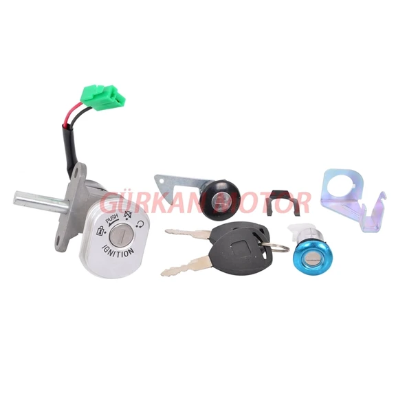 KONTAK SETİ - 3 TEKERLEKLİ BİNEK MODEL EBIKE ürün görseli