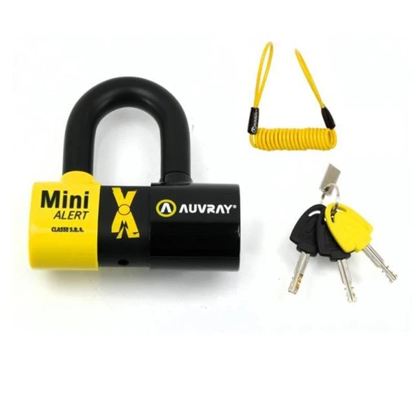 AUVRAY MINI EXTREM ALARMLI U DİSK KİLİDİ - SRA ONAYLI - Resim 2