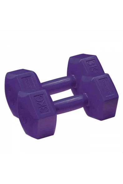 Avessa Plastik Dumbell Set 2 Adet 3 kg