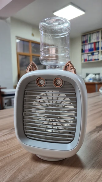 MASAUSTU SARJLI BUHARLI DONEN FAN TILKI FNX-6620 - 1