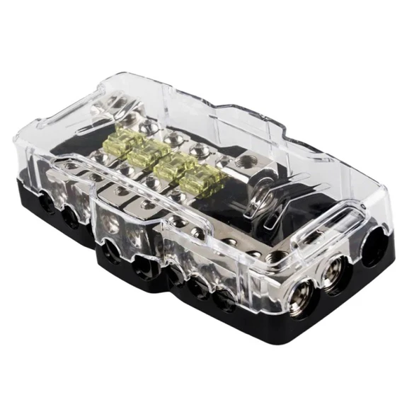 QFH-62 | QLine 4 Çıkışlı Sigortalı Voltaj Dağıtıcı Bloğu ürün görseli