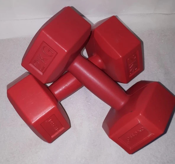 Avessa Plastik Dumbell Set 2 Adet 2 kg - 4