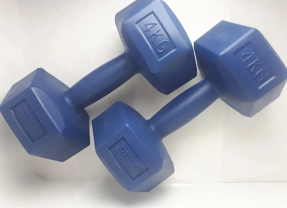 Avessa Plastik Dumbell Set 2 Adet 4 kg ürün görseli 1