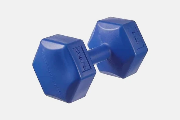 Avessa Plastik Dumbell Set 2 Adet 5 kg