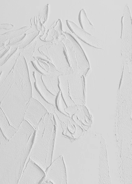 The Mia Kabartma Kanvas Tablo 100x100 cm TBL0078 - 3