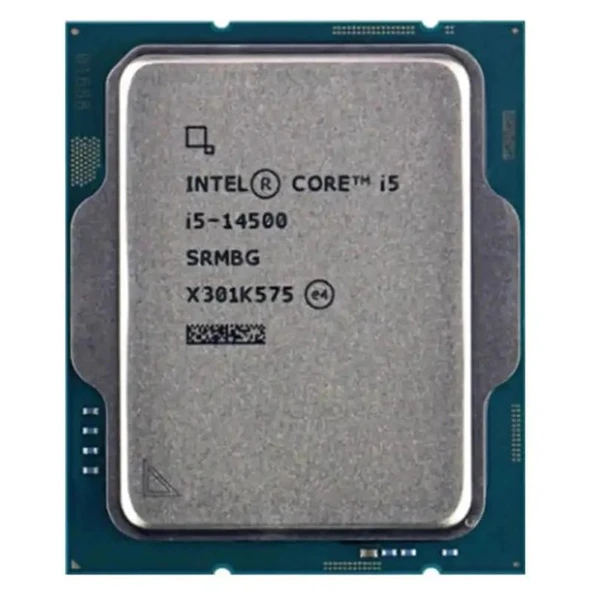 INTEL CORE i5 14500 29.5MB 10çekirdekli O/B UHD VGA 1700p 65w Kutusuz+Fansız ürün görseli