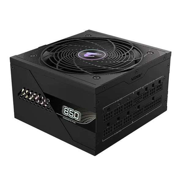 GIGABYTE 850W 80+ PLATINUM GP-AE850PM PG5 ICE Tam Modüler Power Supply - Resim 5