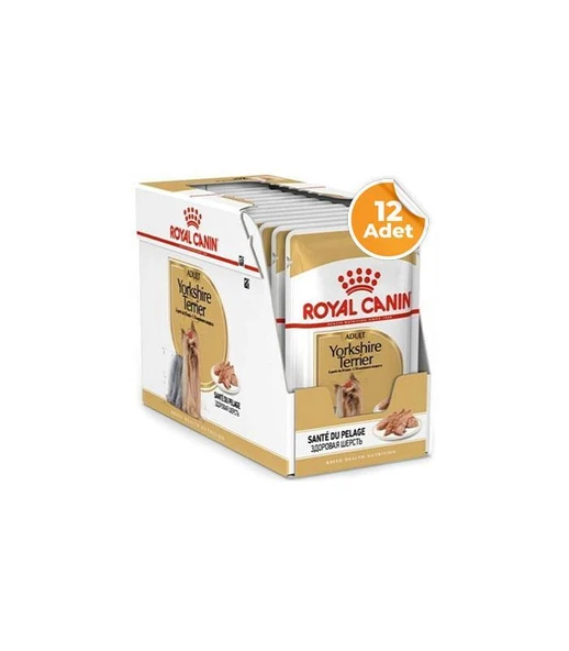 Royal Canin Adult Yorkshire Terrier Konserve Köpek Maması 12 x 85 Gr ürün görseli 1