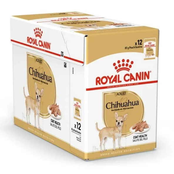 Royal Canin 12'li Chihuahua Pouch Köpek Maması 85 gr - 1