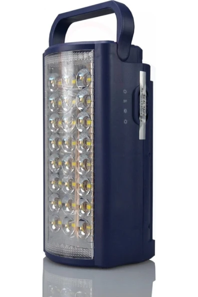 24 Büyük Ledli 80 Saat Yanan Powerbank Özellikli Akülü Led Işıldak - 2