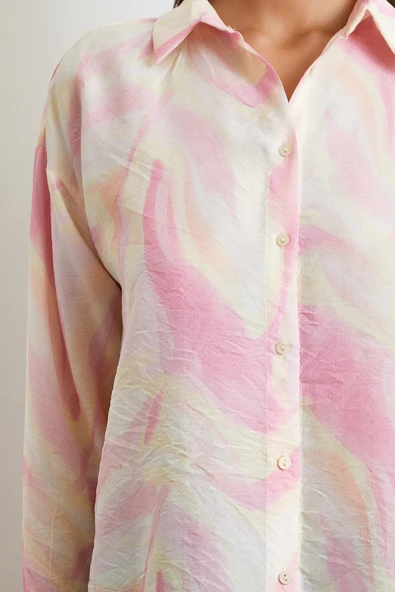 Deniz Esintisi Gömlek Yeşil - Resim 4