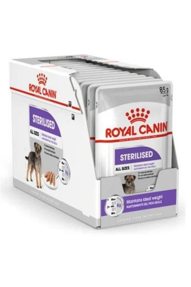 Royal Canin Sterilised Loaf Yaş Köpek Maması 12 Adet 85 gr ürün görseli 1