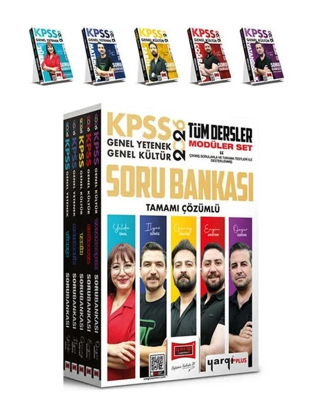 Yargı 2026 KPSS Genel Yetenek Genel Kültür Soru Bankası Modüler Set Çözümlü Yargı Yayınları - Resim 2