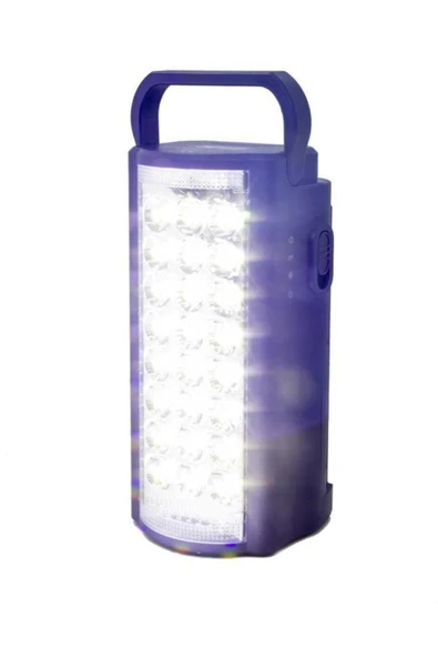 24 Büyük Ledli 80 Saat Yanan Powerbank Özellikli Akülü Led Işıldak - 4