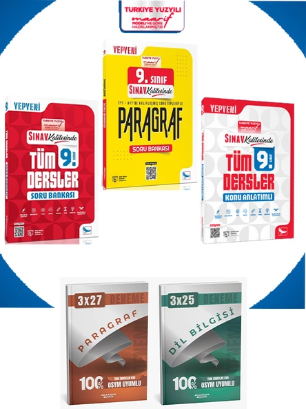 Sınav + Anla Kazan 2026 Maarif Model 9. Sınıf Tüm Dersler Soru + Konu + Paragraf + AnlaKazan Deneme - Resim 3