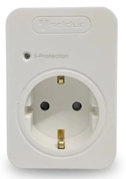 SELDUR ŞOK VE AKIM KORUMALI FİŞ-PRİZ (720J) ürün görseli 1