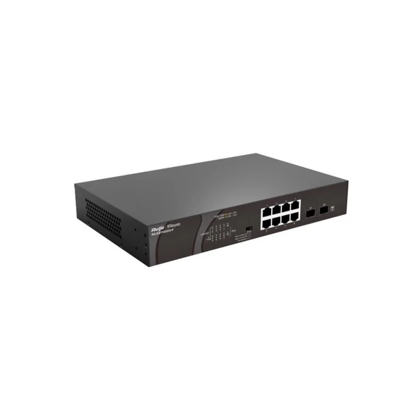 Reyee RG-ES110GDS-P 8 Port 120W 2 SFP Gigabit Yönetilemez Poe Switch ürün görseli