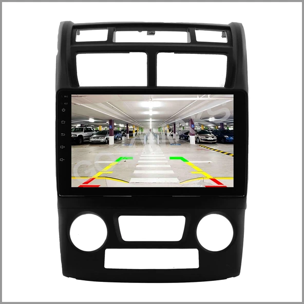 KIA SPORTAGE 2007-2010 UYUMLU SİYAH DİJİTAL 4 GB RAM 64 GB HAFIZA ANDROID MULTIMEDIA TEYP - Resim 3