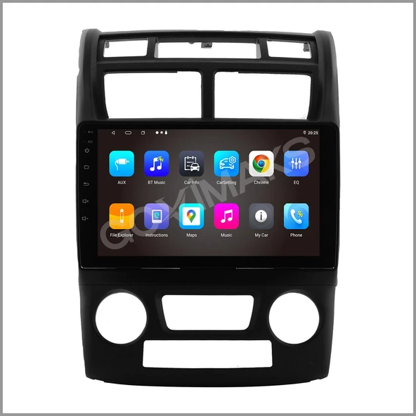 KIA SPORTAGE 2007-2010 UYUMLU SİYAH DİJİTAL 4 GB RAM 64 GB HAFIZA ANDROID MULTIMEDIA TEYP - Resim 4