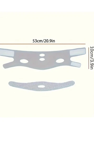 V-Line Yüz Maskesi – Ayarlanabilir Çene Toparlayıcı Bandaj | Çift Çene Azaltıcı, Gece Kullanımına Uygun, Yüz Kaldırma Bandı - 5